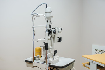 Ophthalmology clinic equipment Slit lamp examination