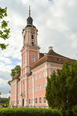 Obraz premium View of the basilica of Birnau in Uhldingen