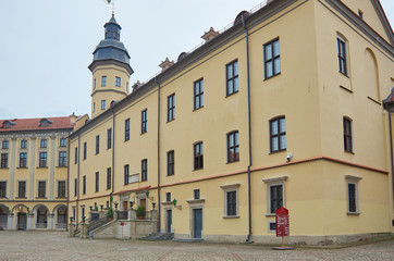 Fototapeta na wymiar Radziwill castle in Nesvizh, Belarus