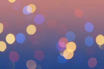 Bokeh lights background. Colorful bokeh circles defocused background. Holiday bokeh. Photo can be used for web design, surface textures, wallpapers, printed products and other.
