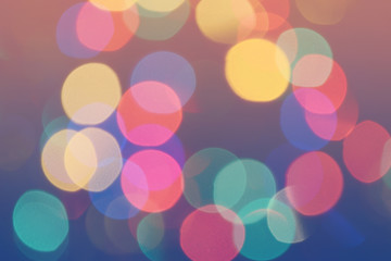 Bokeh lights background. Colorful bokeh circles defocused background. Holiday bokeh. Photo can be used for web design, surface textures, wallpapers, printed products and other.