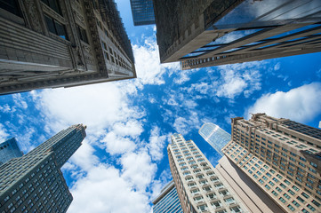 Fototapeta na wymiar Chicago Skyscrapers