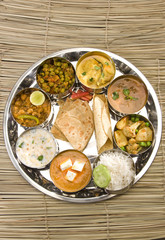 North Indian Thali