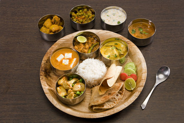 North Indian Thali