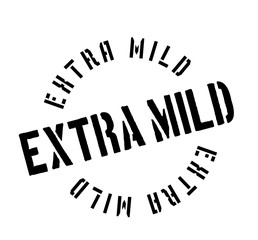 Extra Mild rubber stamp. Grunge design with dust scratches. Effects can be easily removed for a clean, crisp look. Color is easily changed.