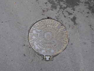 タラゴナのマンホール