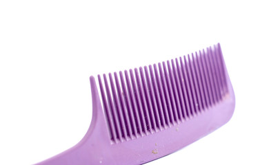 Hair Comb on white