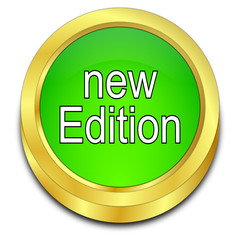 New Edition Button - 3D illustration