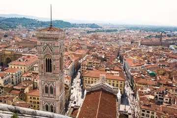 Fototapeta na wymiar View of Florence, Italy