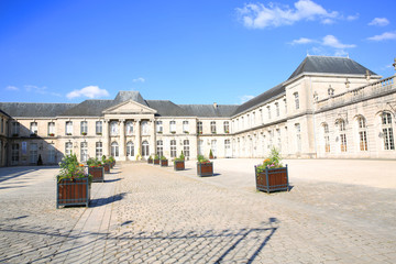 Obraz premium The historic Castle Stanislas in Commercy, Lorraine, Grand Est, France