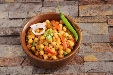 Chana Masala or Spicy Chickpeas