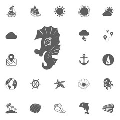 Fototapeta premium Sea Horse icon