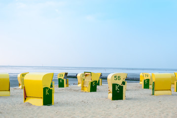 Strandkörbe in Cuxhaven