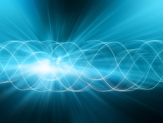 Abstract blue background