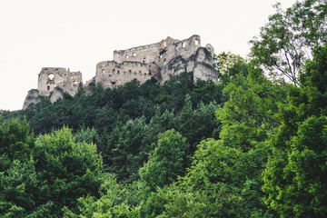 Fototapeta na wymiar Lietava castle, Slovakia