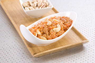 Gajar Ka Halwa or Carrot pudding