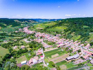 Fototapeta na wymiar Valea Viilor Transylvania Romania