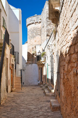 Alleyway. Ceglie Messapica. Puglia. Italy. 