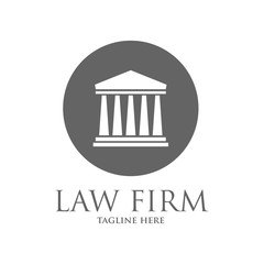 Round Law Firm Logo