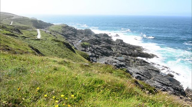 Landascapes of Ireland. Malin Head in Donegal