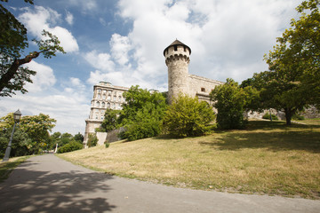 Fototapeta na wymiar Budapest, medieval bastion of the Buda Castle