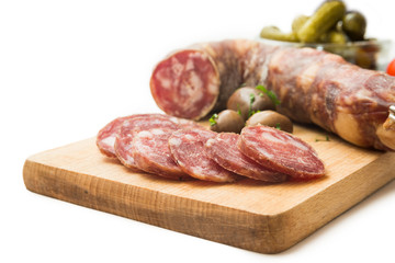 Tagliere di salumi italiani