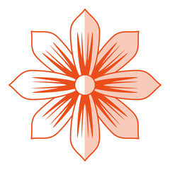 delicate flower icon image