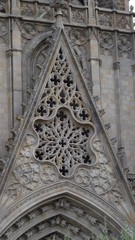 Details in der Altstadt von Barcelona Katalonien Spanien