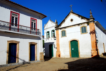 Fototapeta na wymiar Igreja do Rosário em Paraty