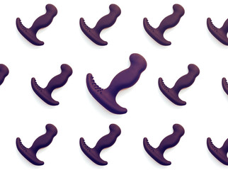 Background of multiple masseurs for prostate