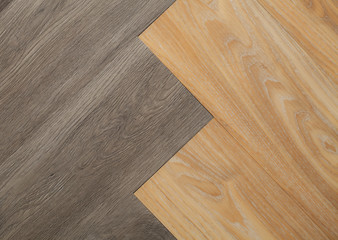 Two tones colors Wood texture background, wood planks