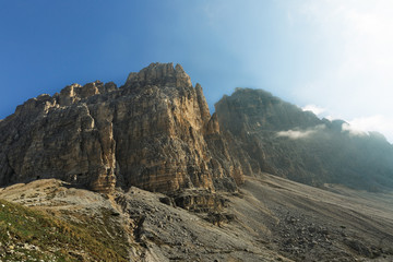 Dolomite alps Tre Cime di Lavaredo