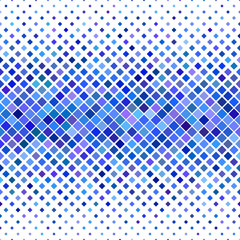 Color square pattern background - vector illustration from diagonal squares in blue tones