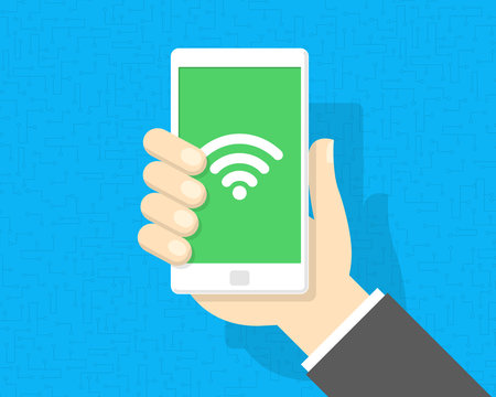 Wi-Fi Connection on Smartphone