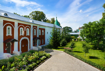 Fototapeta na wymiar Russia, Kostroma city, Ipatievsky monastery