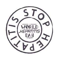 emblem concept World Hepatitis Day