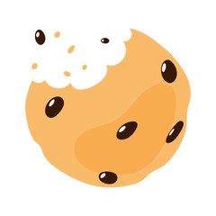 Vector cookie cartoon character