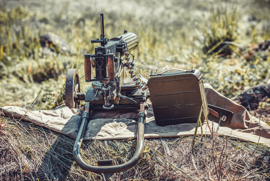 Machine gun maxim