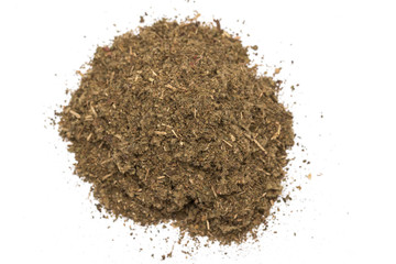 Raw powder for herbalist's shop