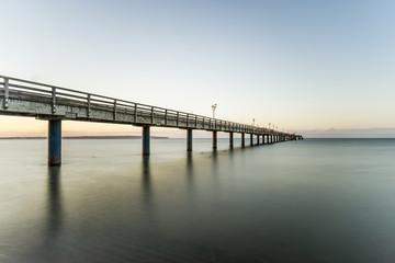 Fototapeta na wymiar Seebrücke in Binz