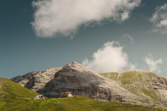 Stevie H&uuml;tte in den Dolomiten, Italien