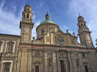 Fototapeta na wymiar Milano, la Chiesa di Sant'Alessandro