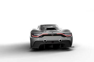 Fototapeta premium Extreme Sport Cars on white background