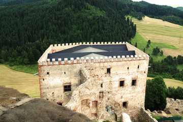 Fototapeta na wymiar Stará Ľubovňa Castle