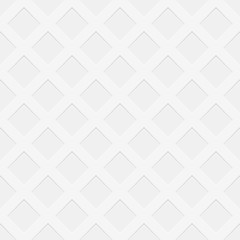 Repeating perforated texture background - spatial vector graphic pattern from negative diagonal square shaped holes