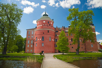 Gripsholm castle view in Sweden