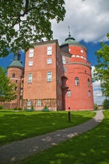 Gripsholm castle view in Sweden
