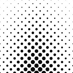 Abstract black and white octagon pattern design