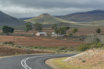 Fototapeta premium As you reach the bend A pease full tranquil sight, If you live here you will live forever.