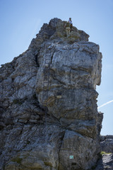 Alpen, Allgäu, Natur, Wandern, Hochvogel, Nebelhorn, Klettersteig, klettern, bergsteigen